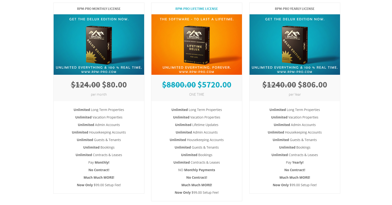 RPM Pro pricing overview